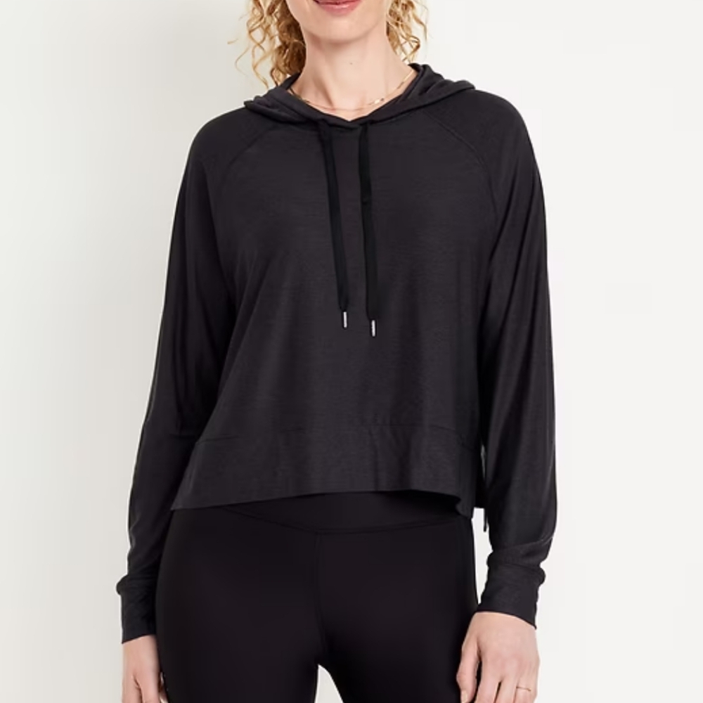 Old Navy Activewear Cropped Hoodie